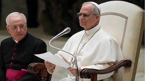 Vows every effort to work for peace in regions where Christians persecuted, forced to flee