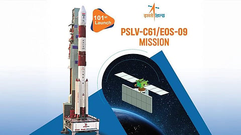 Countdown for the launch of PSLV-C61 mission commences