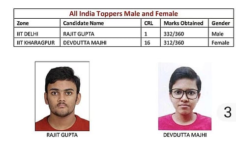 Results for JEE-Advanced announced, Rajit Gupta tops IIT entrance exam