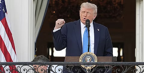 US President Donald Trump