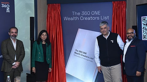 360 ONE Wealth, in partnership with Crisil, unveils the inaugural Wealth Creators List featuring 2,013 Indian billionaires worth ₹100 trillion. Akash and Anant Ambani lead with ₹3.59 lakh crore each.