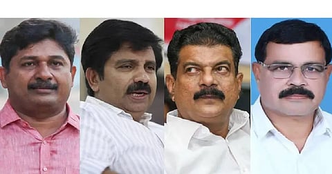 CPI(M)-led LDF backed senior leader M Swaraj,Congress-UDF fielded Aryadan Shoukath, Trinamool Congress state convenor P V Anvar and BJP-led NDA Mohan George
