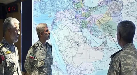 Iran war room