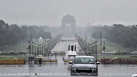 waterlogging in many parts of city