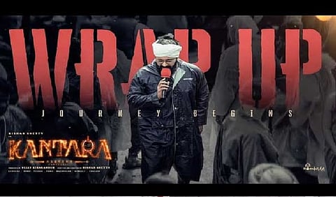 Rishab Shetty wraps shooting for 'Kantara: Chapter 1'