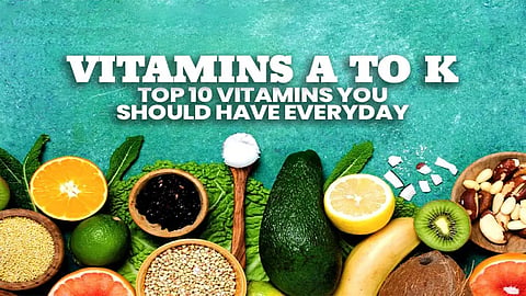 A to K of vitamins