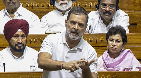 Attack on Constitution defeated, says Rahul Gandhi as bill to amend women’s quota law fails LS test