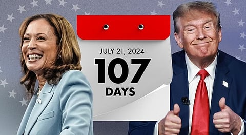 Kamala Harris, Donald Trump