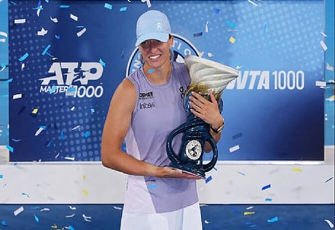 Iga Swiatek wins Cincinnati Open title, defeats Jasmine Paolini