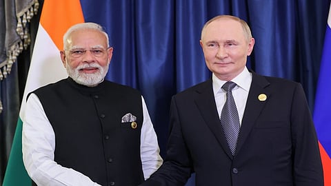 Putin greets Modi on 75th birthday