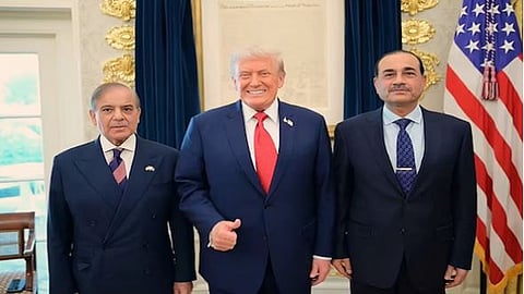 At the White House to discuss bilateral ties.