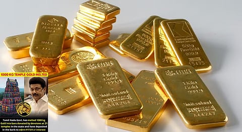 TN temples earn Rs 17.76 cr interest revenue through gold monetisation scheme