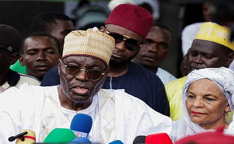 Cameroon's opposition candidate Issa Tchiroma Bakary