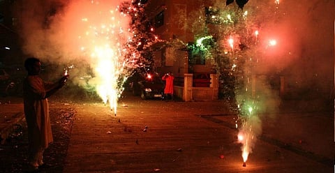 Despite rains, TN ushers in Deepavali with usual fervour