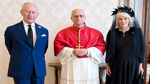 British royals visit Vatican in historic step for churches