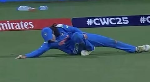 Pratika Rawal fall