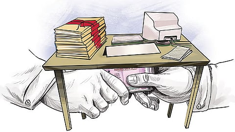 GST officer caught for accepting Rs 3.5 lakh bribe