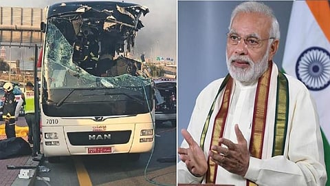 Deeply saddened: PM Modi on bus accident
