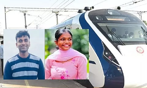 Justin Joseph (20), Sterlin Eliza Shaji (19)