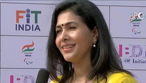 Legendary athlete Anju Bobby George