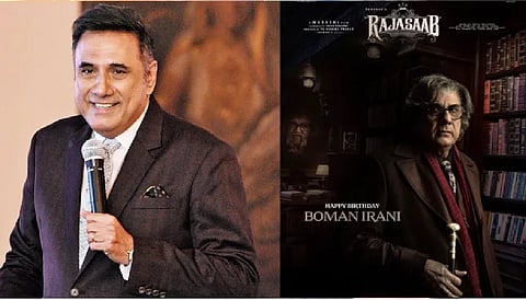 Makers release first look poster of Boman Irani from 'The RajaSaab'