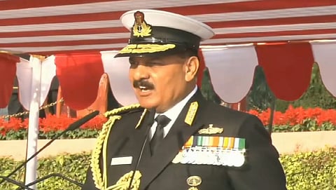 Navy chief Admiral Dinesh K Tripath