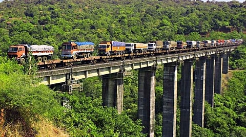 Konkan Railway adds second enhanced capacity Ro-Ro rake to boost freight movement