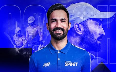Dinesh Karthik joins London Spirit in Hundred as mentor and batting coach