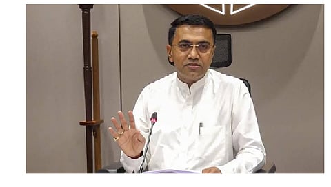 Goa Chief Minister Pramod Sawant