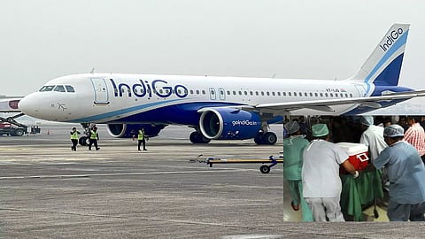 Organ transported on commercial flight