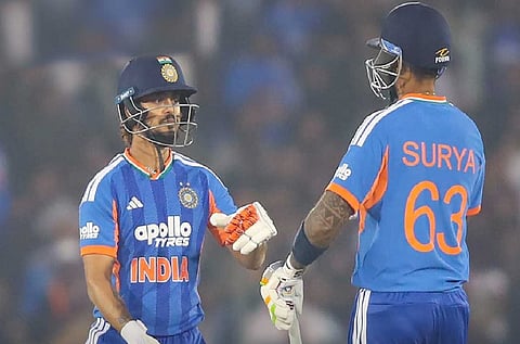 Ishan Kishan and Skipper Suryakumar Yadav