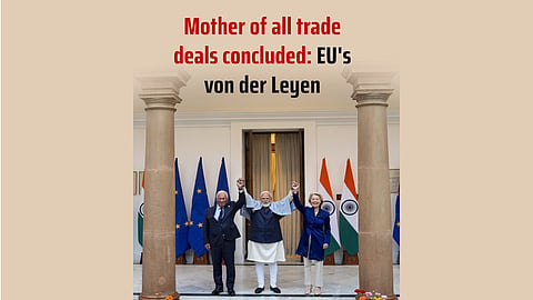 Mother of all trade deals concluded: EU's von der Leyen
