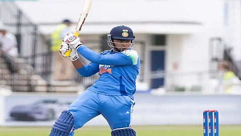 Indian batting prodigy Vaibhav Sooryavanshi