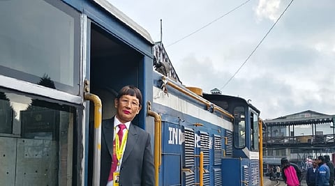 World heritage Darjeeling toy train gets first woman ticket examiner (Sarita Yolmo) in 145 years