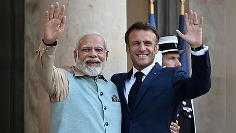 India looking forward to French President's visit: PM Modi