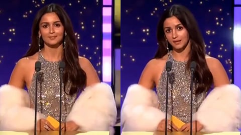 Alia Bhatt turns presenter at BAFTA Awards, begins speech in Hindi