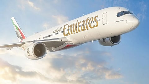 Emirates flight