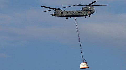 ISRO successfully conducts second integrated air drop test for Gaganyaan mission