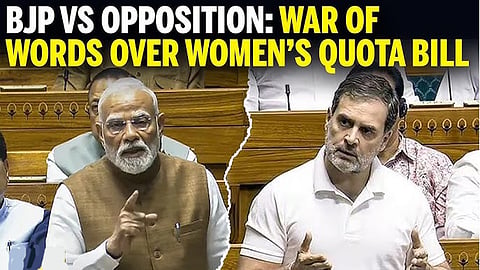 BJP, Opposition in war of words after Constitution Amendment Bill defeat