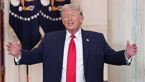 US President Donald Trump