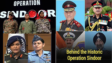Military leaders describes Op Sindoor