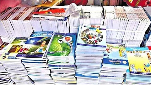 No paper to print books, front covers for govt schools