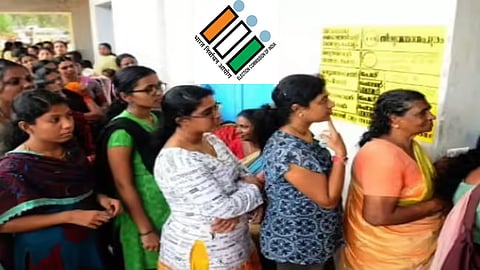 Massive turnout in assembly polls across states