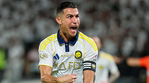 Cristiano Ronaldo scores his 100th Saudi Pro League goal