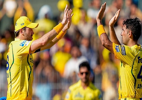CSK rally after Inglis blitz to stop LSG at 203/8