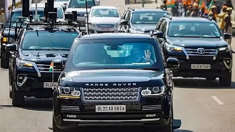 PM Modi reduces convoy size as austerity step
