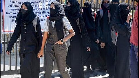 Hijab wearing girls