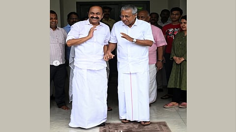 Satheesan meets Pinarayi Vijayan
