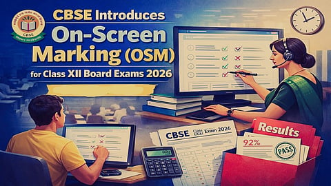 CBSE to implement 'on screen marking' for class 12 board exams from 2026
