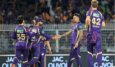 Whirlwind Allen, Raghuvanshi keep KKR alive with 29-run win over GT